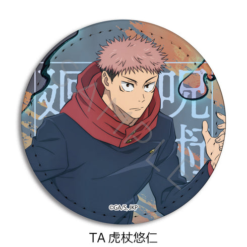 『呪術廻戦 2期』第4弾 レザーバッジ(丸形) TA 虎杖悠仁